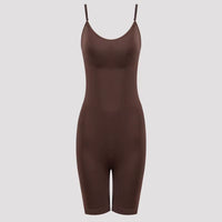 Women's Seamless High Waist Tummy Control Bodysuit Shapewear with Flat Belly Design