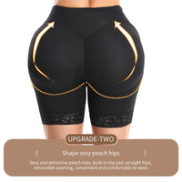 Women's Butt Lifter Shapewear Shorts with Hip Enhancer and Waist Trainer for Body Control
